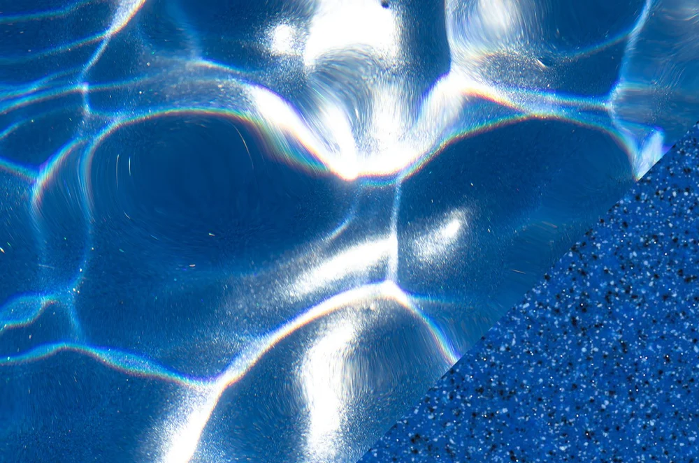 Bermuda Blue finish sample