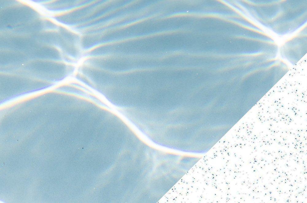 White finish sample